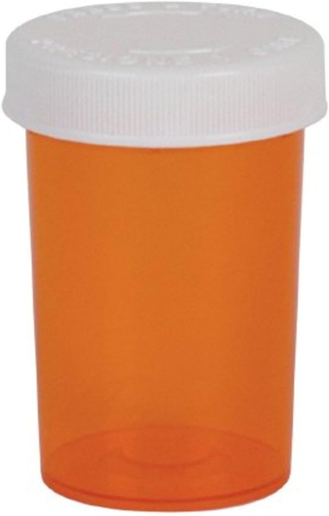 Ezy dávkové pilulky, medicína, vitamín Kontajner a injekčná liekovka, 20 Dram skladovanie, dieťa-Resistant Cap (vec 180)
