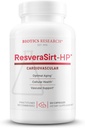 Biotics Research ResveraSirt HP Formulated by Dr. Mark Houston, Trans Resveratrol, Quercetin, zvýšenie aktivity sirtuínu, Kardiovaskulárna podpora, Srdcová sila, Cievna podpora, 120 kapsúl
