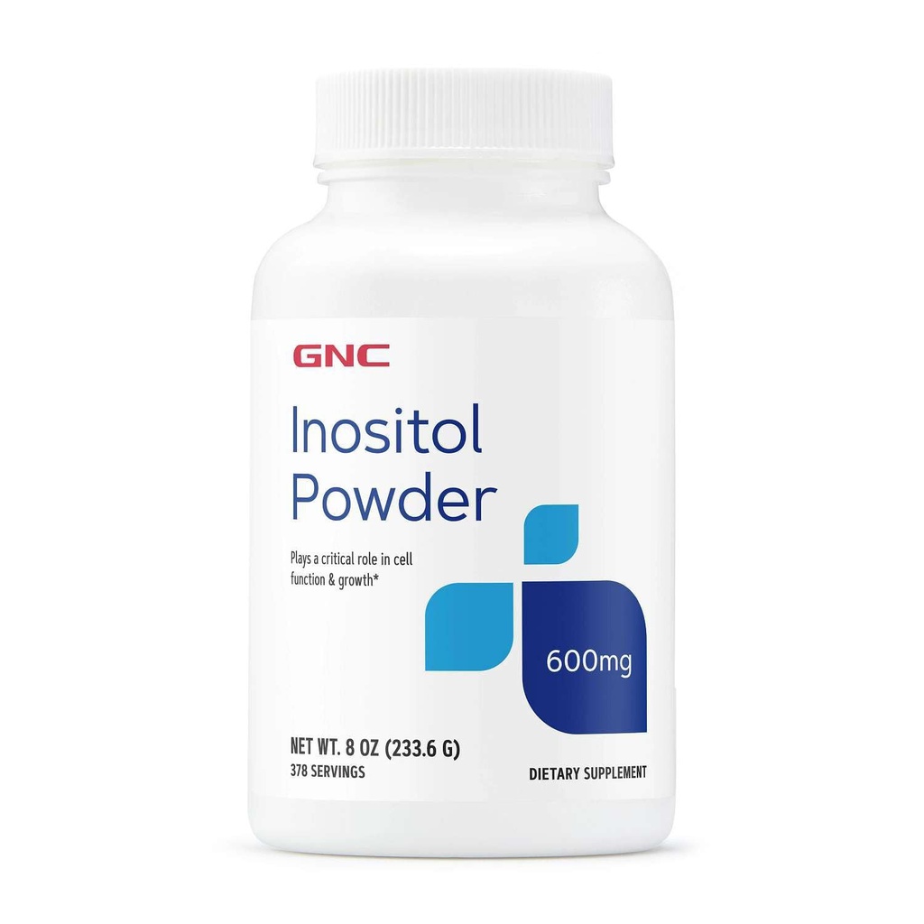 GNC Inozitol Powder 600mg, hrá kritickú úlohu vo funkcii a raste buniek, 378 slúži