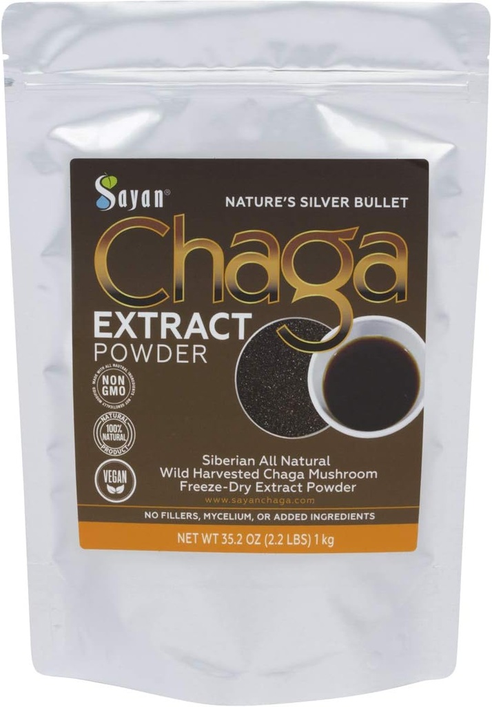 Sayan Chaga Mushrom Extract Powder (2,2 Lb) 