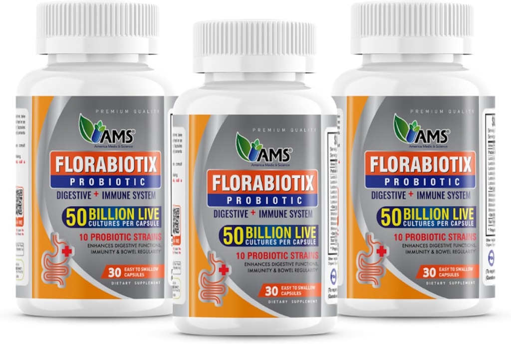 America Medic & Science Florabiotix Probiotic (90 Kapsule) 
