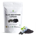 Kozmický element 100% Pure Black Seed prášok Kapsule Organic - Vegan Nigella Sativa 450mg Black Cumin Seeds per Serving for Health - 120 Kapsule