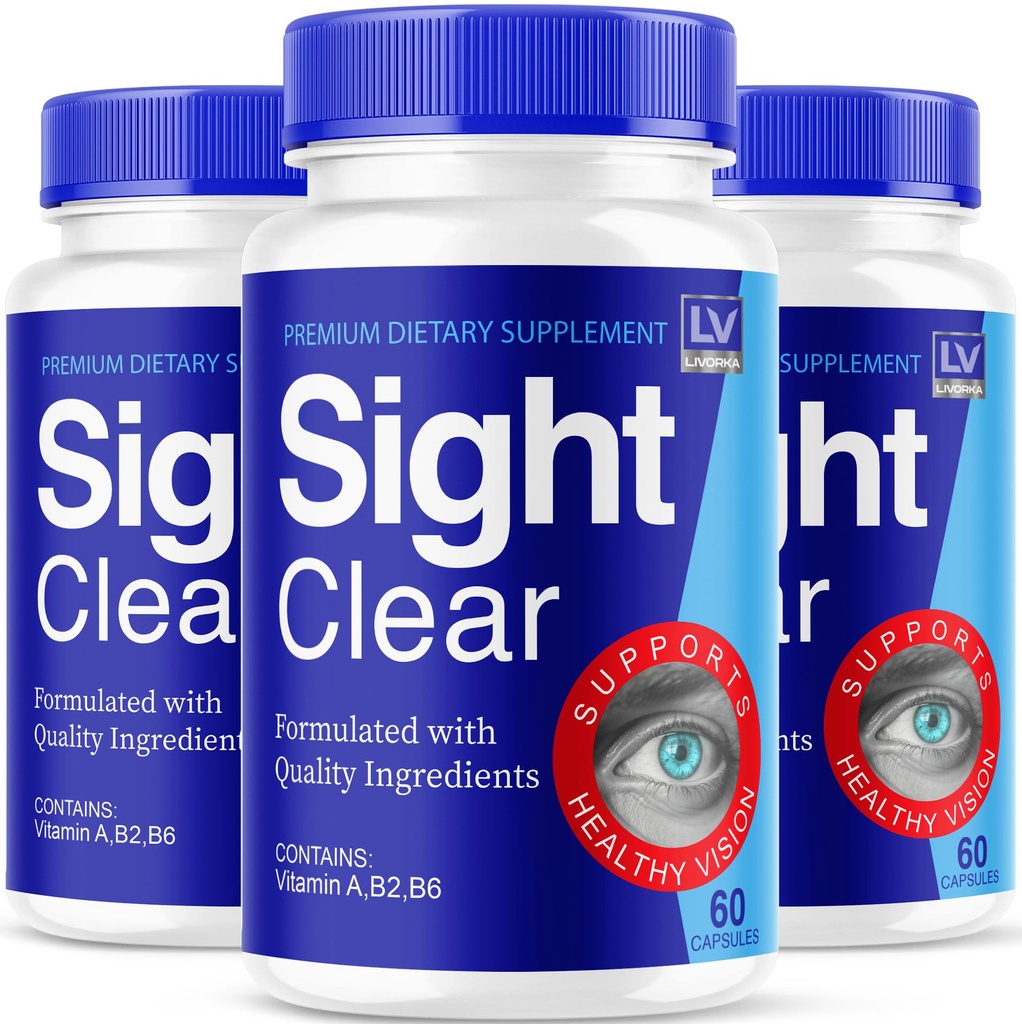 LIVORKA Zrak Clear 20/20 Vision Support Supplement for Eyes - 3 mesiace Zásobovanie - Balenie 3