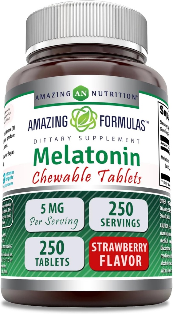 Amazing Formula Melatonin Chewable Supplement 