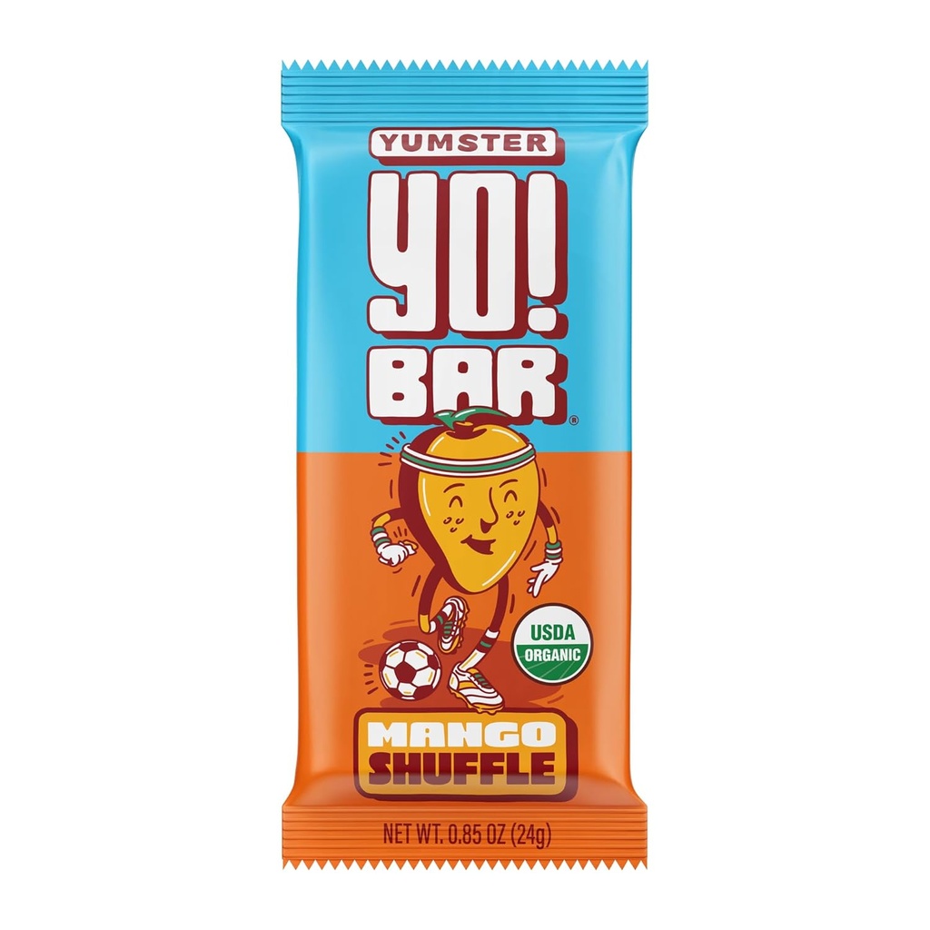 Hej! Bar by Bearded Brothers Vegan Organic Kids Bar, Mango (25 Bars) - Gluten Free, Paleo a celé 30 