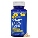 Organické Lions Mane Supplement Kapsule - 1000mg Levy Mane Huba s 10mg PQQ - Mozog buniek Optimizer pre pamäť, učenie, mitochondriálna funkcia - 60 Ovocné telo Huby Kapsule