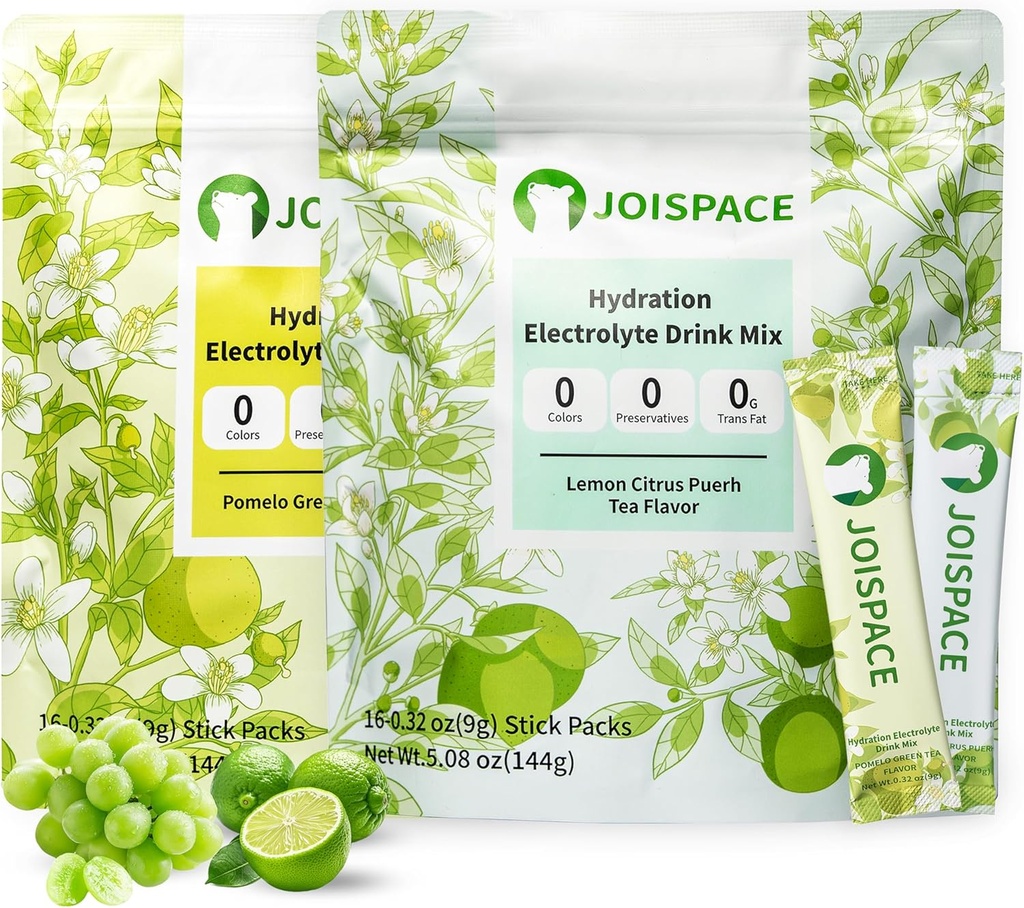 JOSPACE Electrolyte Drink Mix s čajom Polyfenoly 