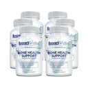 Výskum Overené Bone Health Support - Obnovenie kostnej hmoty - Triple Calcium Complex, Vitamín D3, Vitamín K2, Soy Isoflavones, BioPerine - 360 Tablety - 6 mesiacov Zásoba