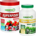 Zelené + Organic Reds Superfood Powder Organic Super Veggie Kapsule