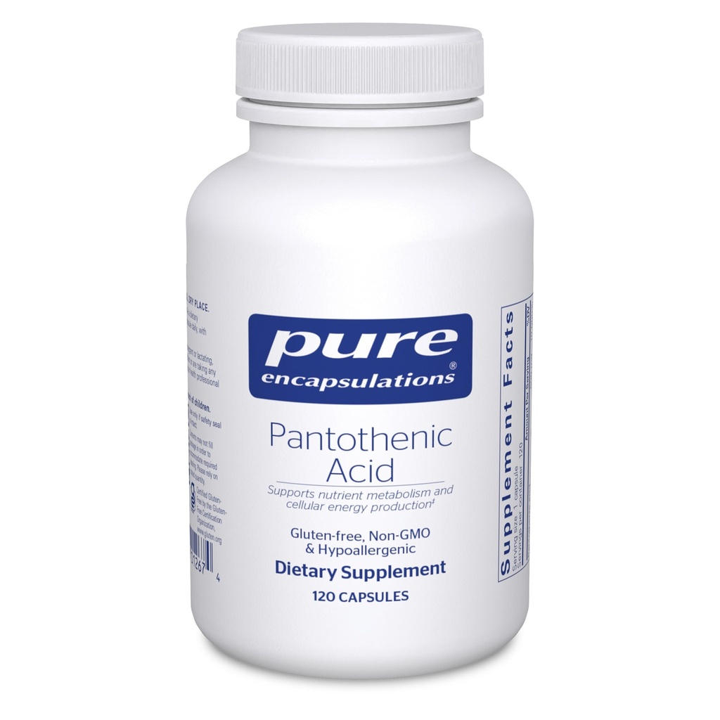 Pure Encapsulations Pantotenic Acid 