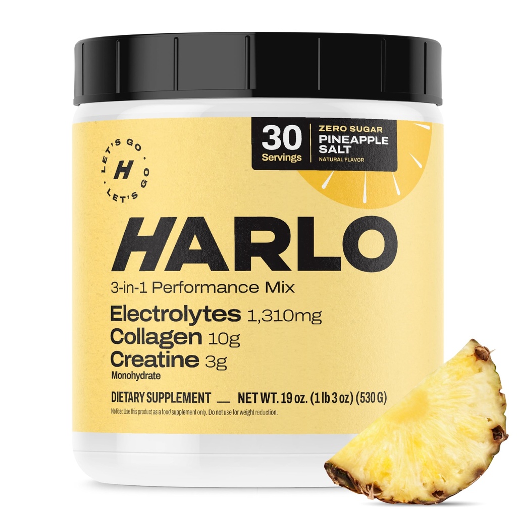 Harlo - Collagen & Creative Electrolyte Drink Mix 
