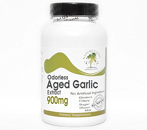 Odorless Aged Cesnak Extract 900mg ~ 200 Kapsule - Žiadne doplnkové látky ~ Prírodné doplnky