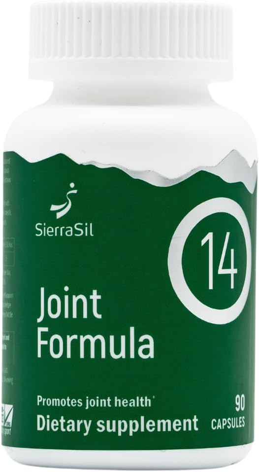 SierraSil® Joint Formula 14TM - Podporuje spoločné zdravie, ľahko Digest, Vegan, Gluten Free a Non-GMO 90 Kapsule (30 Servings)
