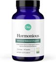 Ora Organic Natural Hormone Balance Supplement & Hormonal Acne Relief for Women - Support Skin, Mood, Energy, PMS & Menopause - Ashwagandha, Maca, Burdock Root, Cordyceps & VIT C - 90 Kapsule