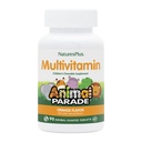 Natures Plus Animal Parade Detské žuvacie multivitamíny - Orange flavor - 90 Zvieracie-Shaped Tablety - Podporuje zdravie a dobre Being - Vegetarián, lepok zadarmo - 45 Serviv