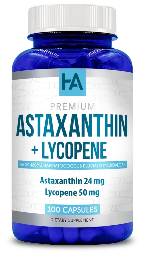 Astaxantín a Lykopén Supplement 50 mg 