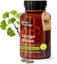 Plant Therapy Ginkgo Biloba Kapsule vyrobené v USA 4 Mesiac Zásobovanie podporuje pamäť kognitívne funkcie, zdravý obeh a antioxidant-Rich doplnky pre ženy a mužov 120 Vegetariánska kapsula