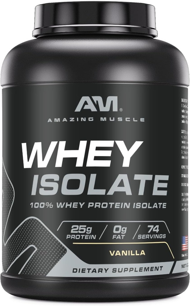 Amazing Muscle Swhey Protein Isolate Powder 
