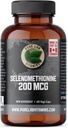 Selén 200mcg Supplement - Selenometionín - 60 v-kaps by Pure Lab Vitamíny - Gluten Free Made in Canada.