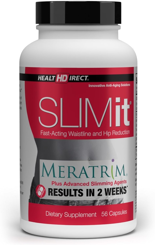 HEALTH DIRECT - SLIMit with Meratrim - Natural metabolic for Women & Men - Targets Fat Cells, Supports Metabolic Health - 56 Capsules