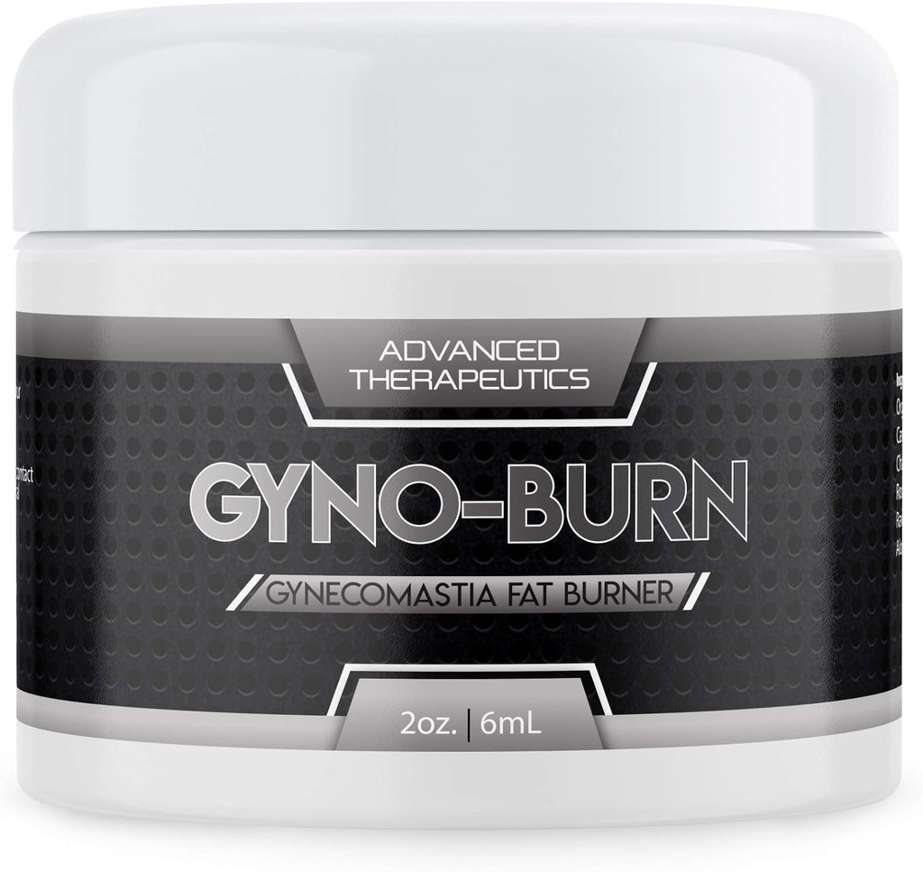 Gyno Burn Gynekomastia krém New 4 Ounce Jar. Burn Stubborn hrudný tuk a Firm up Pecs. Tuk horák krém pracuje pre mužov a ženy