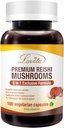 Lovita Mushroom Supplement, 8 in 1 Mushroom Complex, Lion 100 vegánskych kapsúl