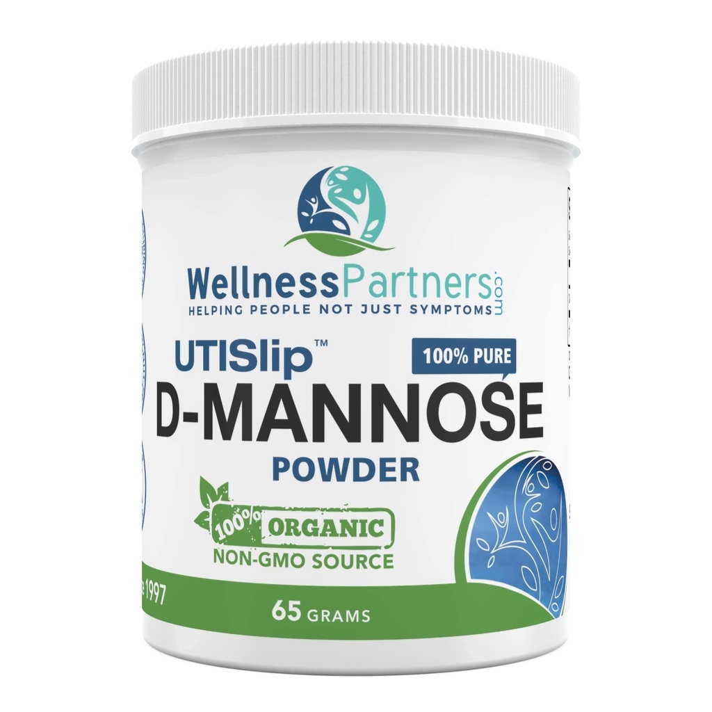 Nový UTI-Slip D Mannose Non GMO Organic Source Powder 65g jar