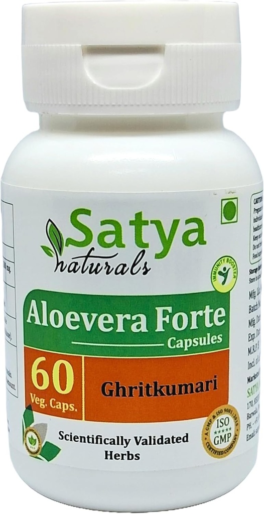 Aloevera Forte Kapsule 500 mg. 60 Veg. Kapsule 
