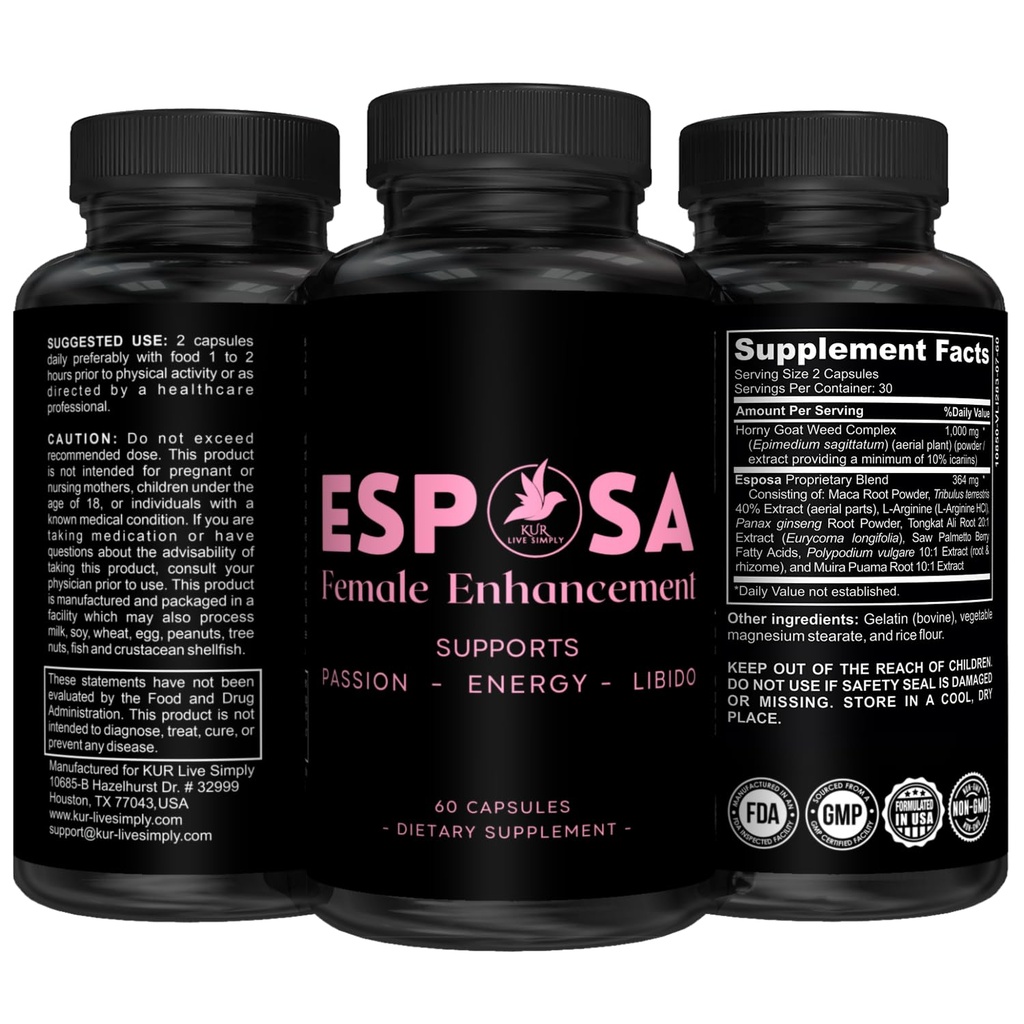 Esposa Female Libido Booster for Women 
