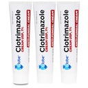 Globe Clotrimazol protiplesňový krém 1% USP, 1 oz (3 balenia), proti plesňovej liečbe, uľavuje svrbenie, pálenie, praskanie a scaling spojené atléty nohy, Jock svrbenie, Ringworm a ďalšie