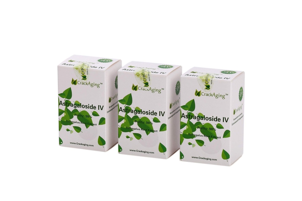 Crackaging Super-Absorpcia Astragalozid iv 98% 50 mg/Cap, Immune Support 180 Vegetariánske kapsuly