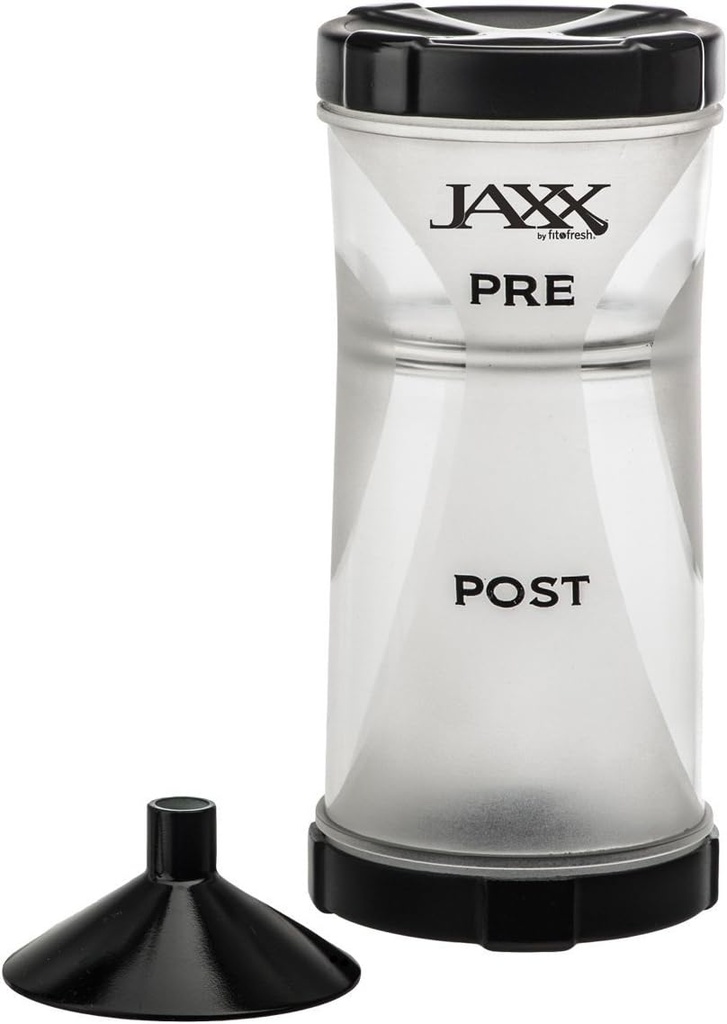 Fit & Fresh Jaxx prášok balenia, Pohodlný kontajner na užívanie proteínov prášok a doplnky na Go, 12 oz