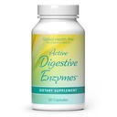 Global Health Trax - Active Digestive Enzymes Supplement, 90 Kapsule - komplexná podpora trávenia s enzýmami na podporu zdravého trávenia pre mužov a ženy