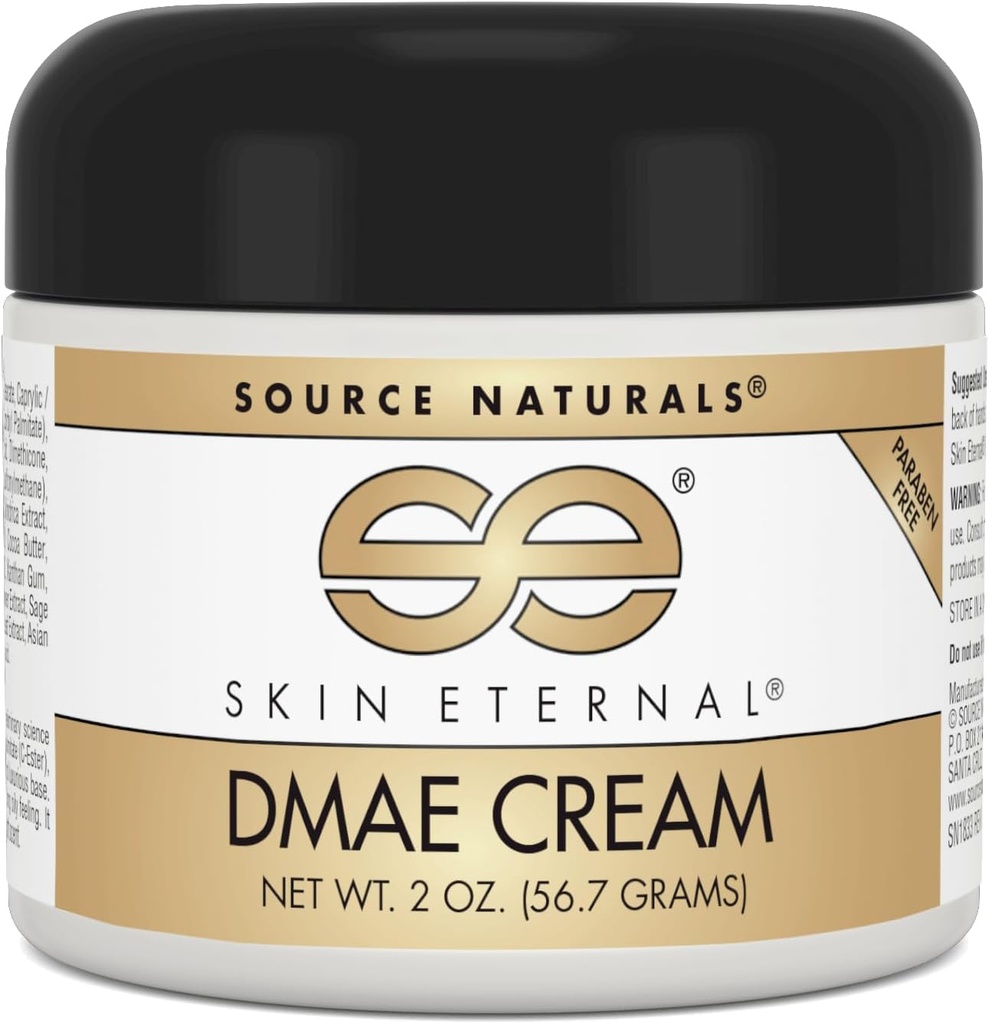 Zdroj Naturals Skin Eternal DMAE Cream, Paraben Free - 2 oz