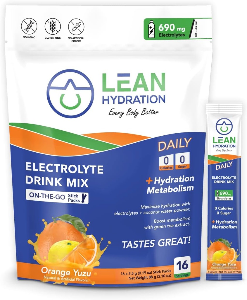 Denné Electrolyte pakety Nápojové zmesi 
