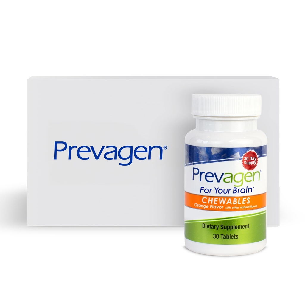 Prevagen Pravidelná sila Orange Chewables - 30 tabliet (1 mesiac dodávky) 