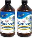 SEVERNÁ AMERIKA HERB & SPICE Black Seed Oil - 16 fl oz, balenie po 2 - Tráviaca a imunitná podpora - non-GMO - 192 celkom služby
