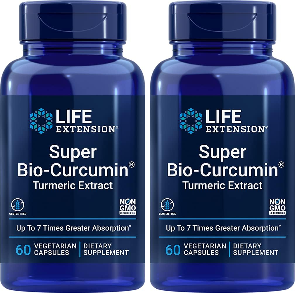 Life Extension Bio-Curcumin Elite 400 mg 60 Vegetariánske kapsuly (2 balenia)