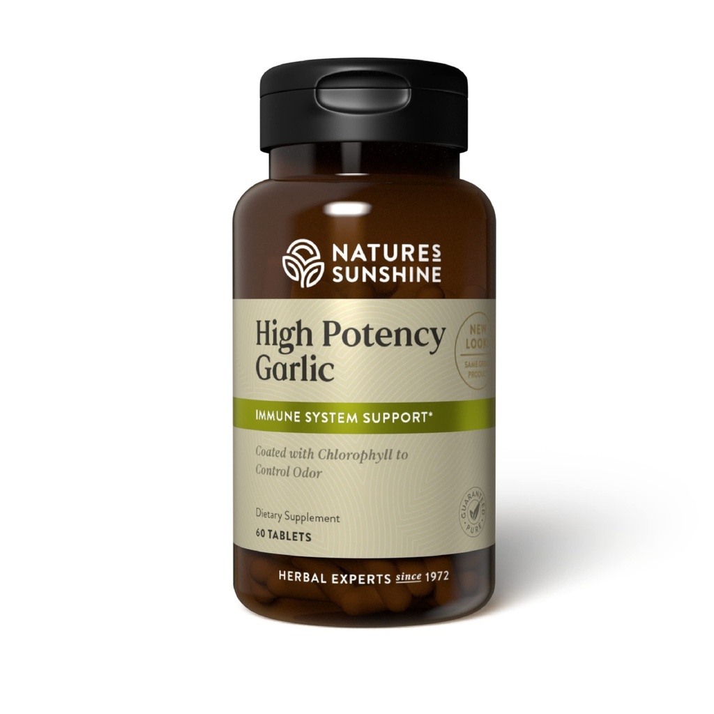 Nature's Sunshine High Potency Cesnak, 60 tabliet 