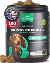 Copropagia Deterrent - Žiadne Poo Chews pre psov - Psie probiotiká pre trávivé zdravie s enzýmami - Psie stool jesť Deterrent - Tráviace, Dentálne, Gut & Immune Health Treats - bez hladu
