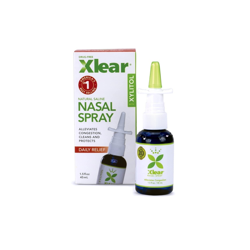 Xlear Natural Nasal Spray s Xylitolom, 1,5 fl oz (Pack of 1)