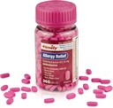 Včasná úľava od alergie Difenhydramín HCl 25 mg - 365 Caplets - V porovnaní s benadrylovou alergiou Ultratab - Antihistaminikum - Alergická medikácia - Úľava od nosa pre dospelých - Vodná liečba očí