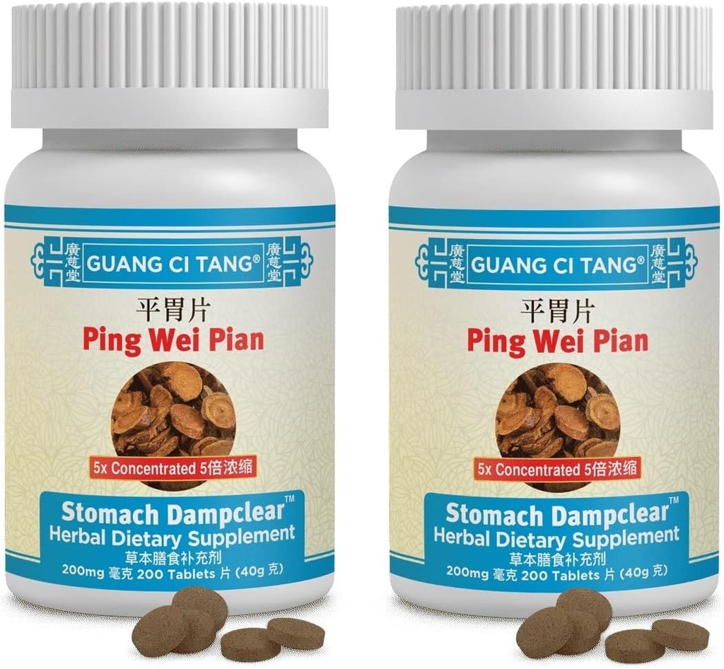 Ping Wei Pian, 200 mg tablety - balenie po 2 tabletách