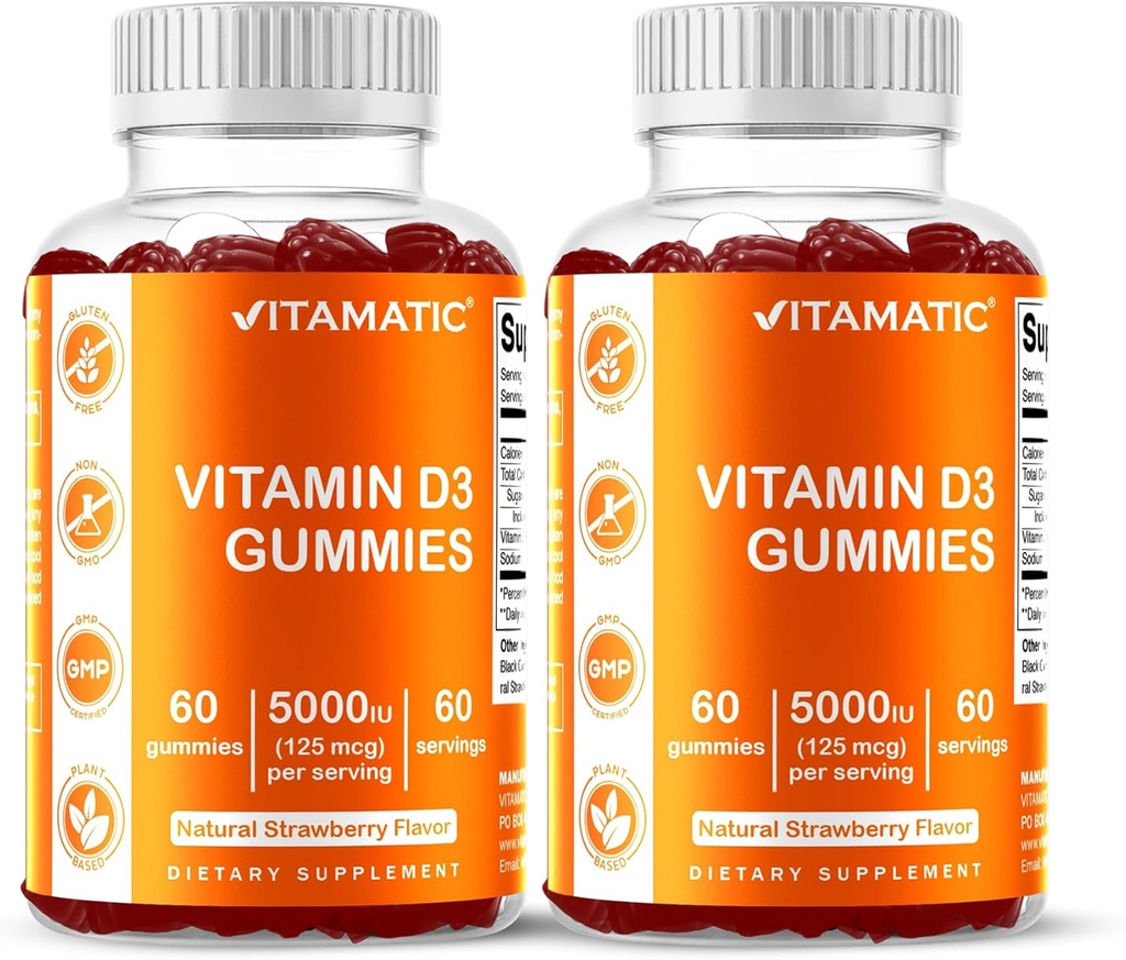 Vitamatický vitamín D3 Gummies 