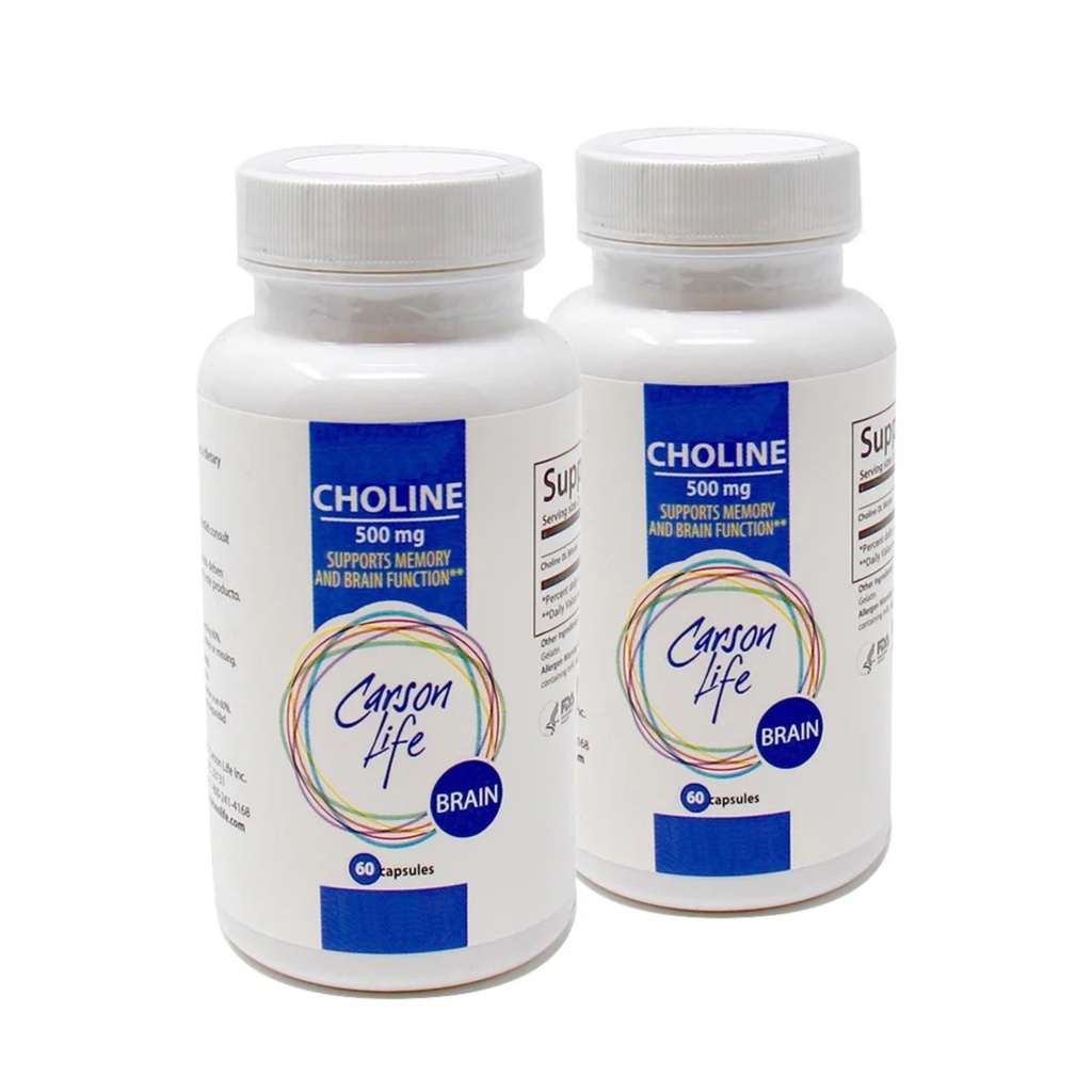 Carson Life Choline - 60 kapsúl - 2 balenia