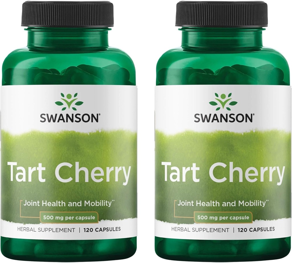 Swanson Tart Cherry 500 mg 120 Caps (2 balenia)