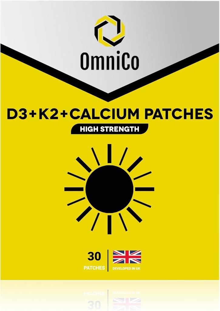 OmniCo - D3 + K2 + kalciové záplaty 30 balenie