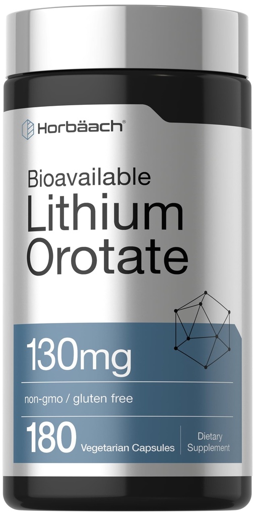 Horbäach Lítium Orotate 130mg 