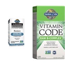 Záhrada života Dr. Formulované probiotiká Platinum Series obnoviť 200 miliárd CFU & vitamín B komplex - vitamínový kód Raw B komplex - 120 Vegánske kapsule