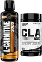 Nutrex Research Liquid Carnitine 3000 - CLA 90 Soft Gels - 1000mg Konjugovaná kyselina linolová Aktívna zmes z požltového oleja